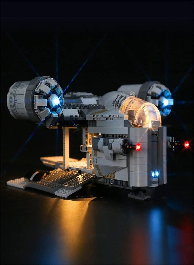 GEAMENT LED Light Kit for 2020 The Mandalorian The Razor Crest - Compatible with Lego 75292 Model (Model Set Not Included) - Image 1